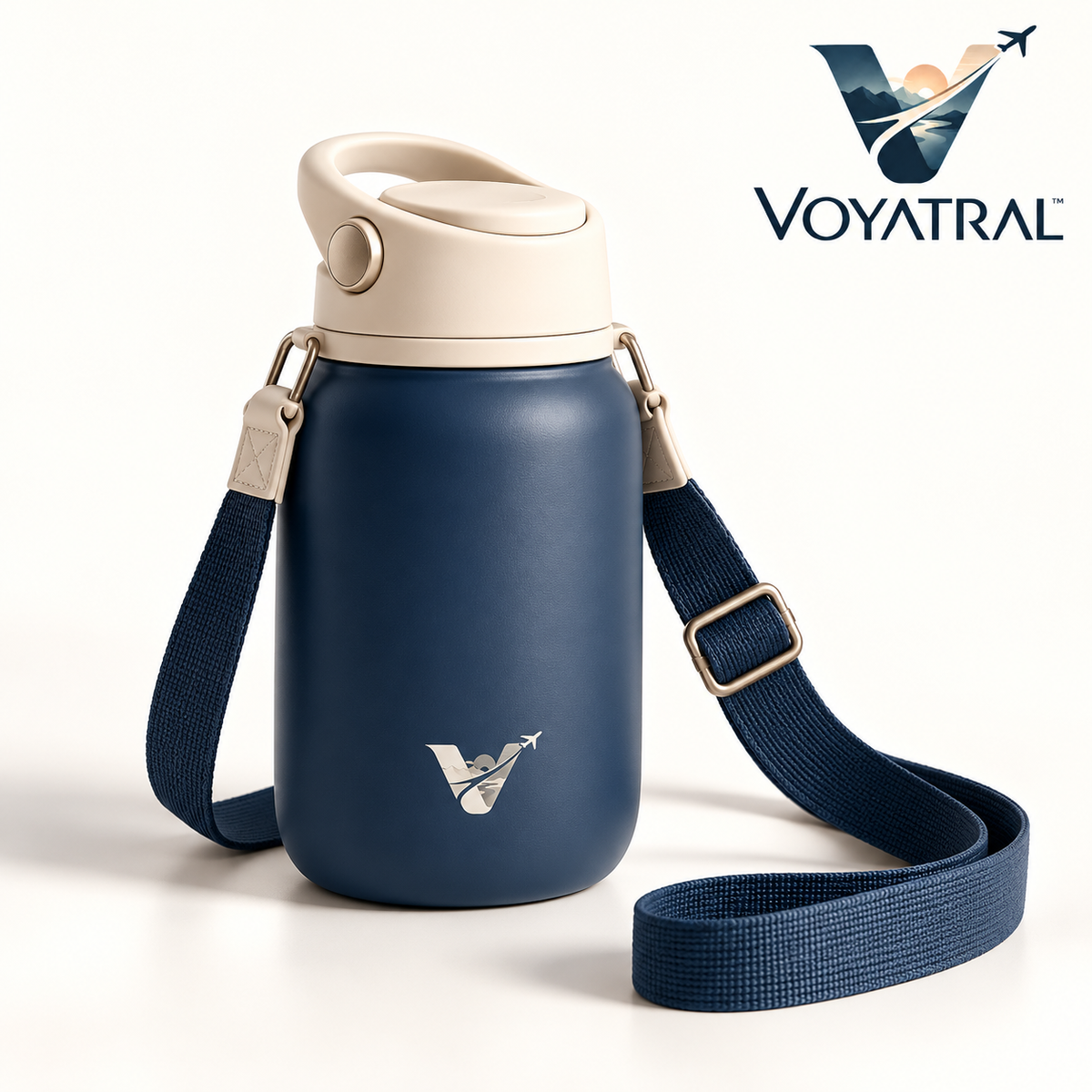 Voyatral™ Portable Water Bottle for Travel and Outdoor Activities
