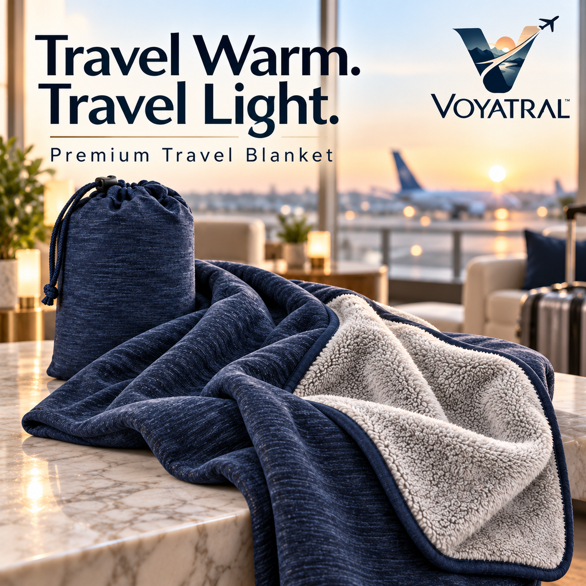 Voyatral™ Portable Travel Blanket for Journey Comfort