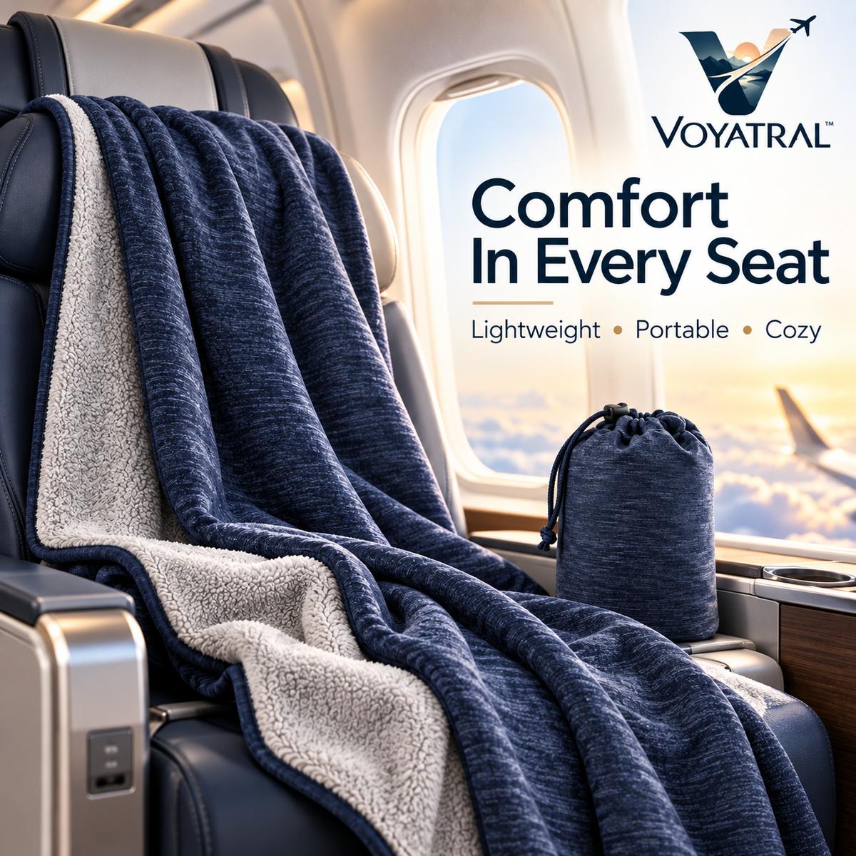 Voyatral™ Portable Travel Blanket for Journey Comfort