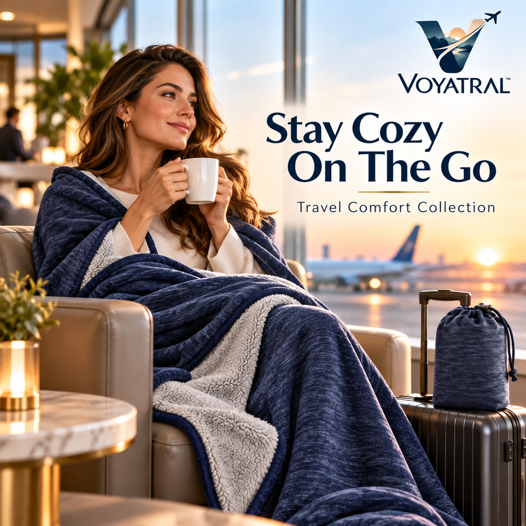 Voyatral™ Portable Travel Blanket for Journey Comfort