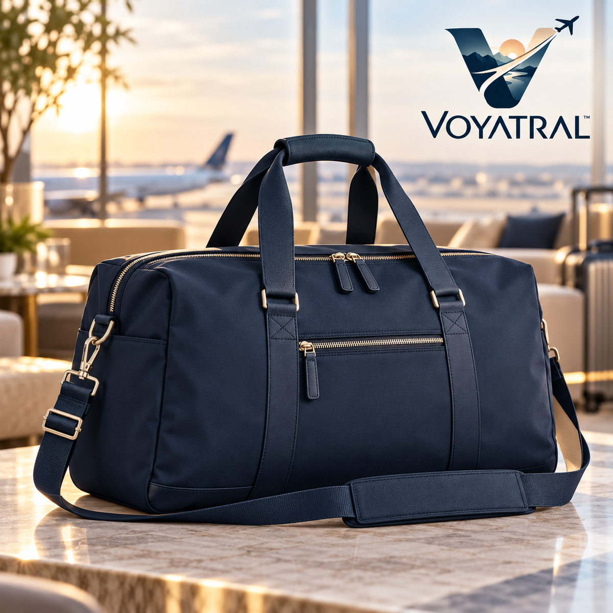 Voyatral™ Travel Duffel Bag for Weekend Trips and Adventures