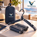 Voyatral™ Portable Folding Travel Hanger for Clothing Organization