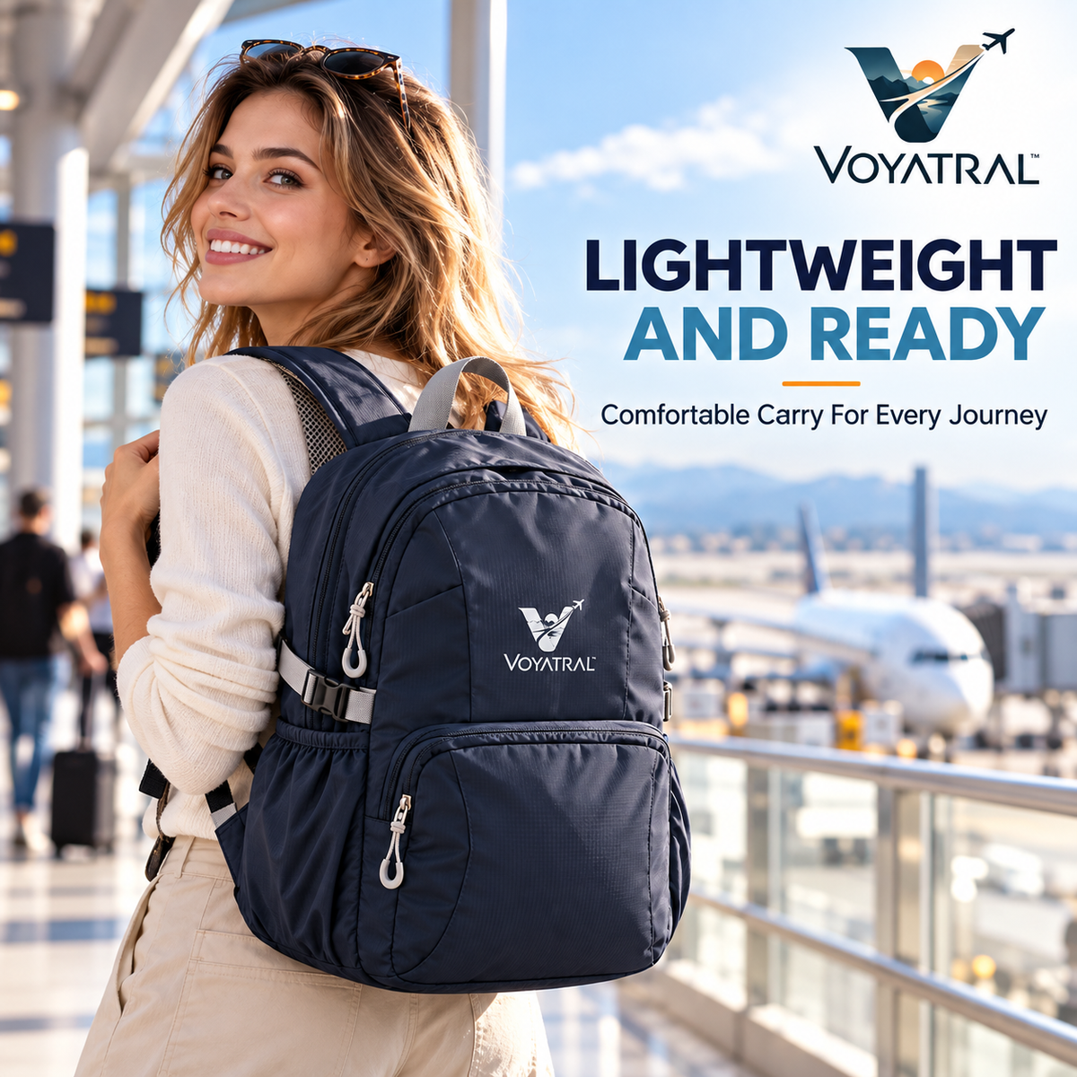Voyatral™ Foldable Backpack for Travel and Exploration
